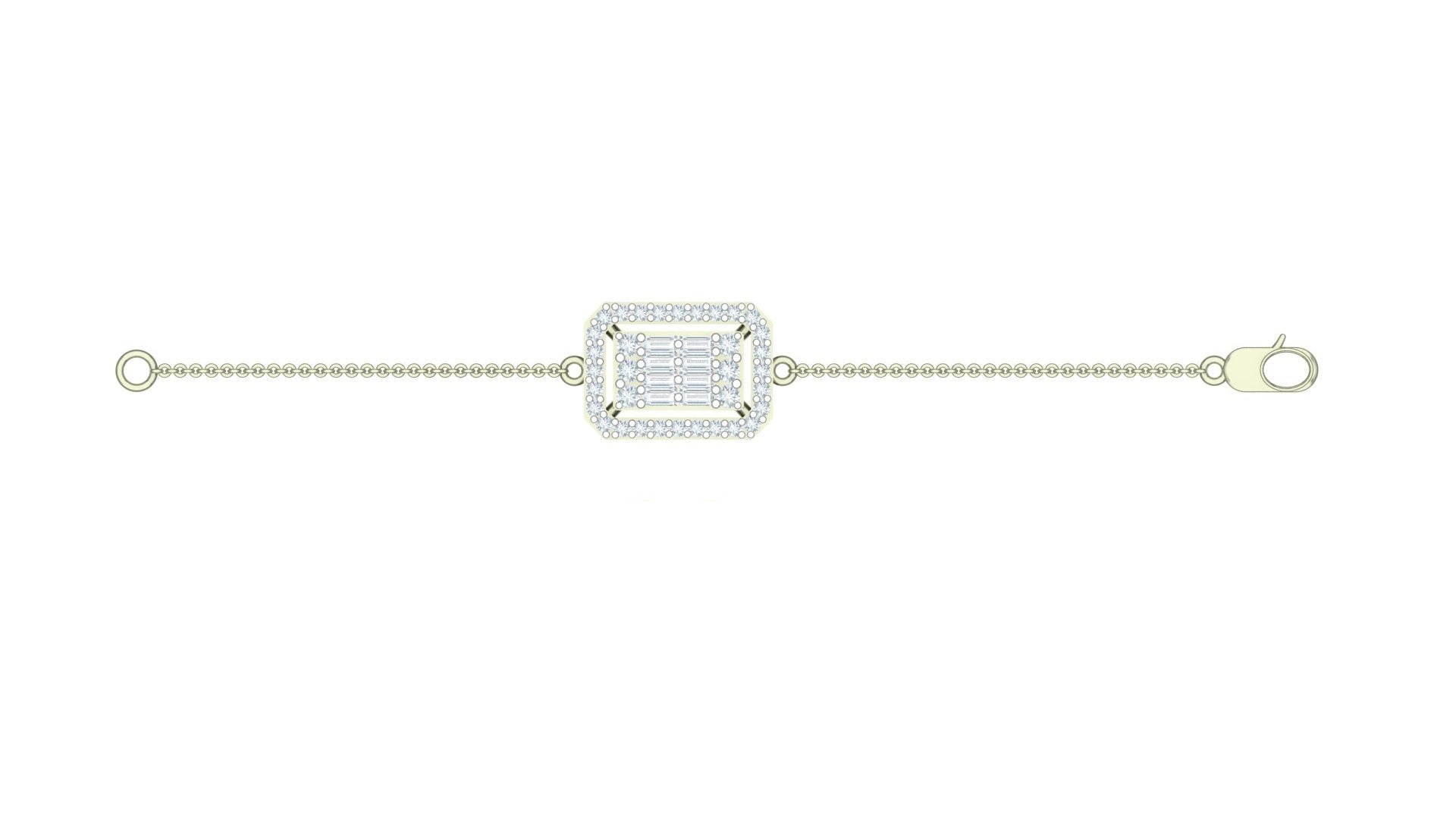 THE ROSE SPELL DIAMOND BRACELET