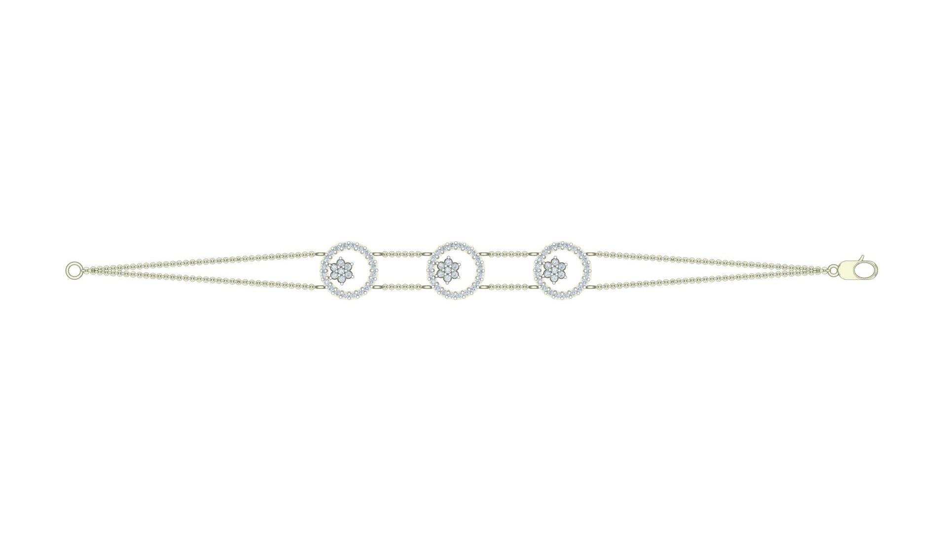 THE CIRCLET FINE LINE BRACELET