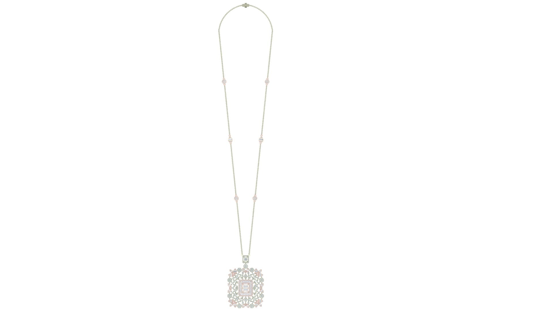 SPARKLINE DIAMOND LONG CHAIN