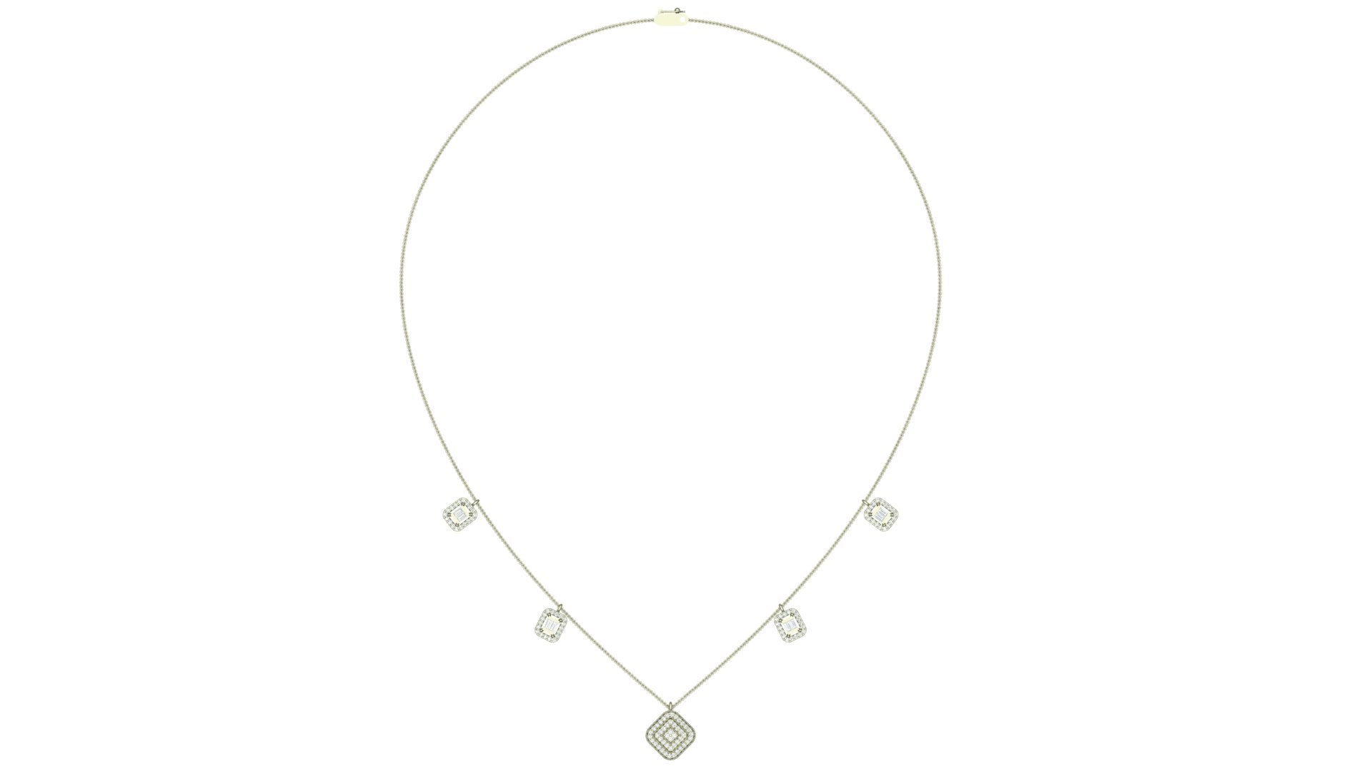THE ESTERNA DAZZLING  FINE LINE NECKLACE