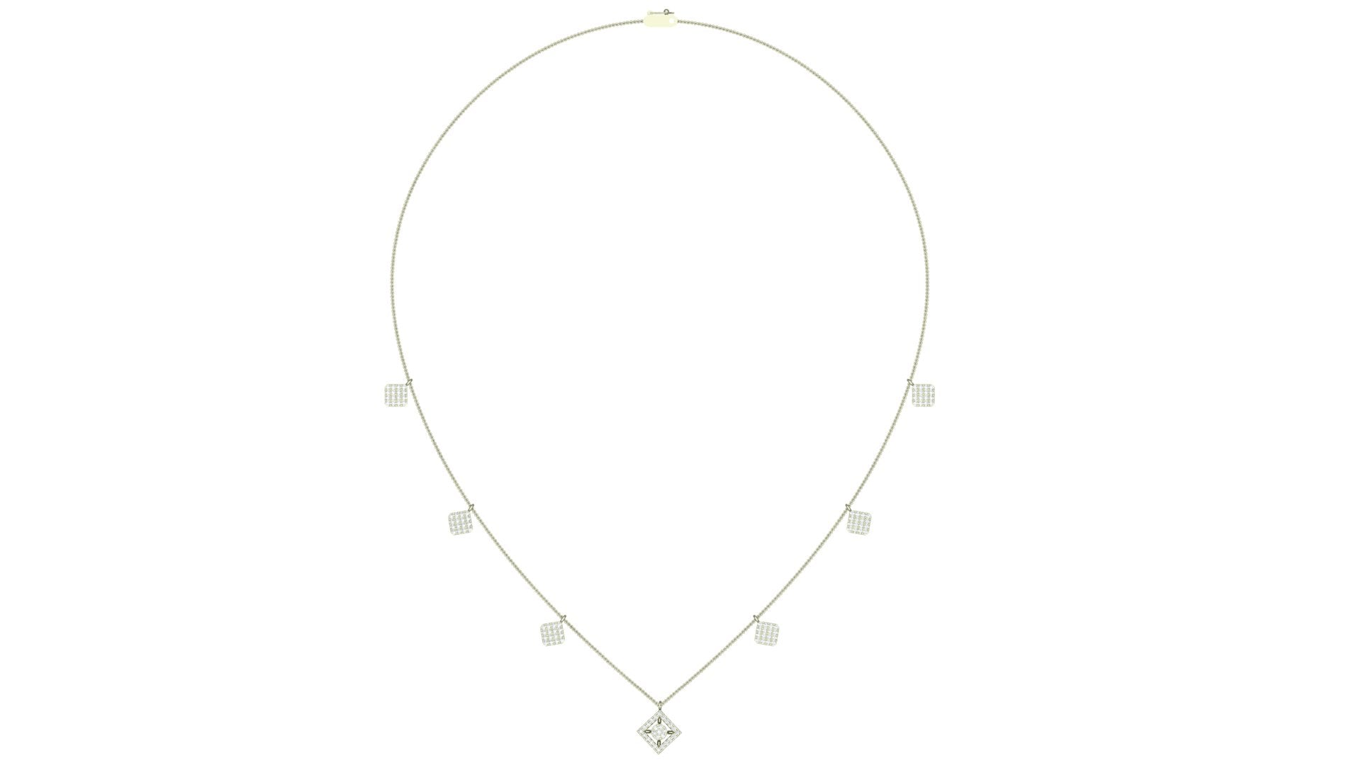 THE GENEVIA FINE LINE NECKLACE