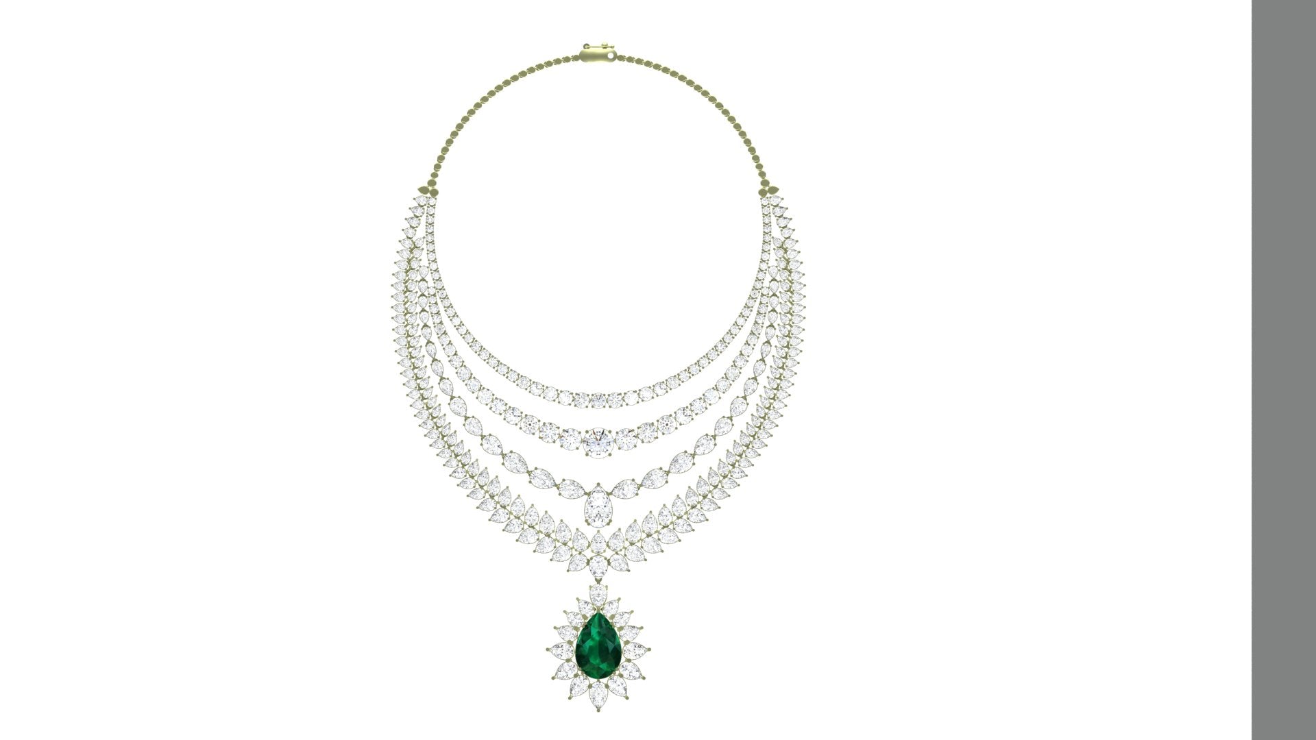 THE EMPIRE STONE NECKLACE