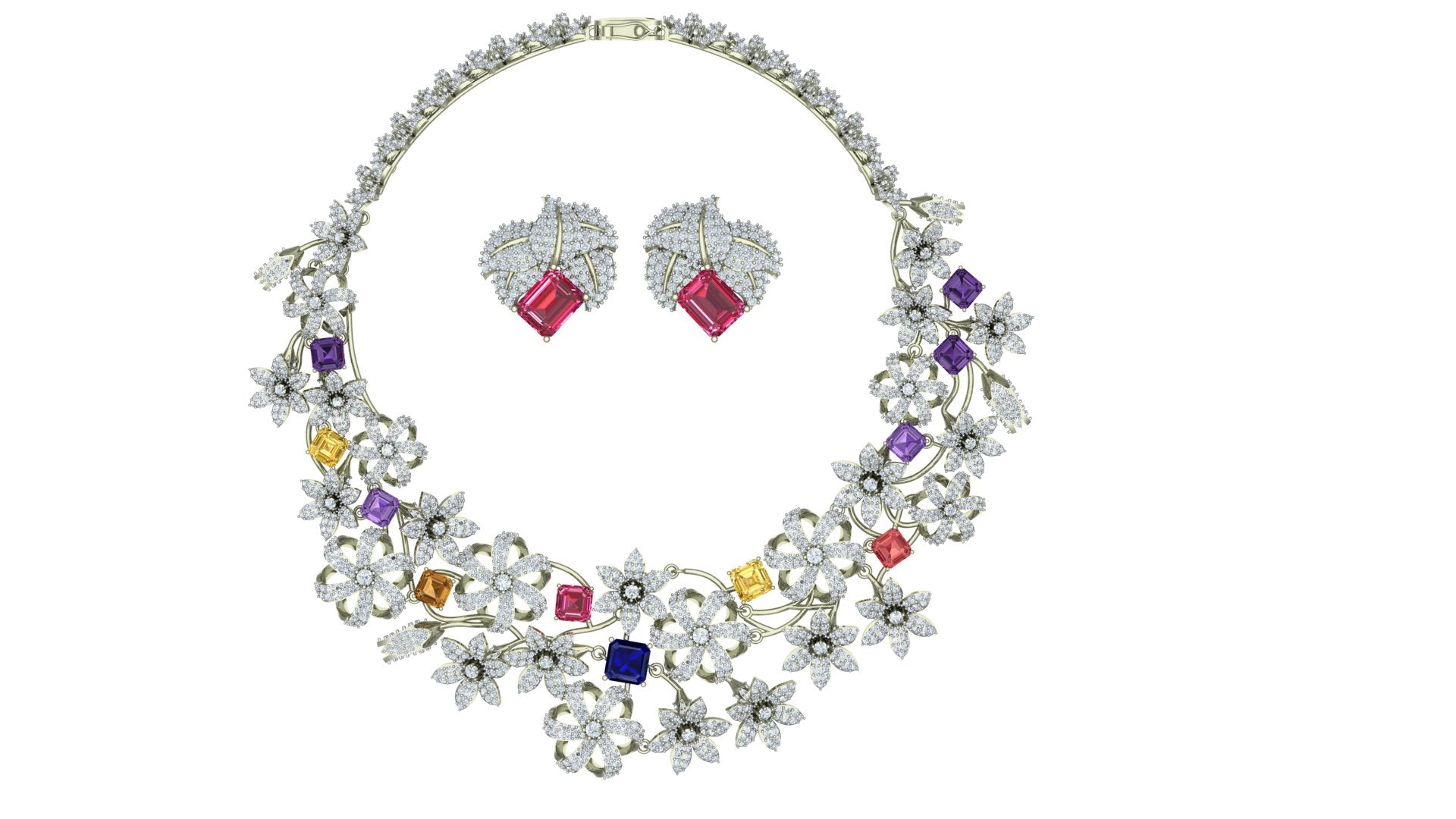 THE POP OF PETALS NECKLACE