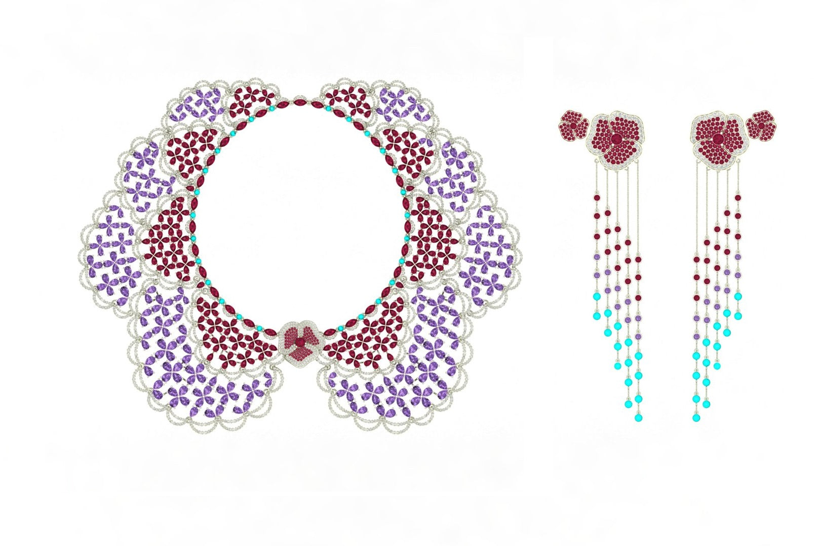 THE VELVET PRISM NECKLACE