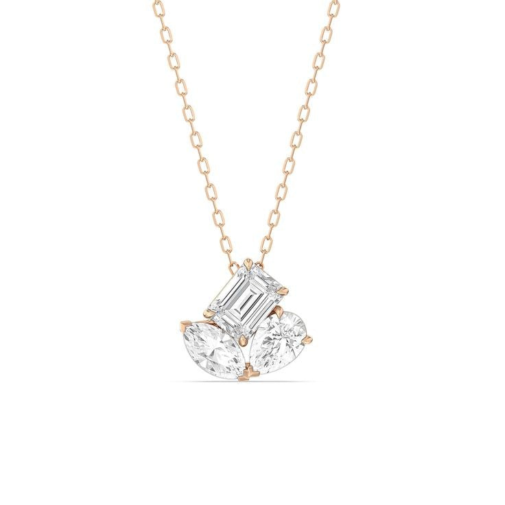 THE JISHA SOLITAIRE  PENDANT