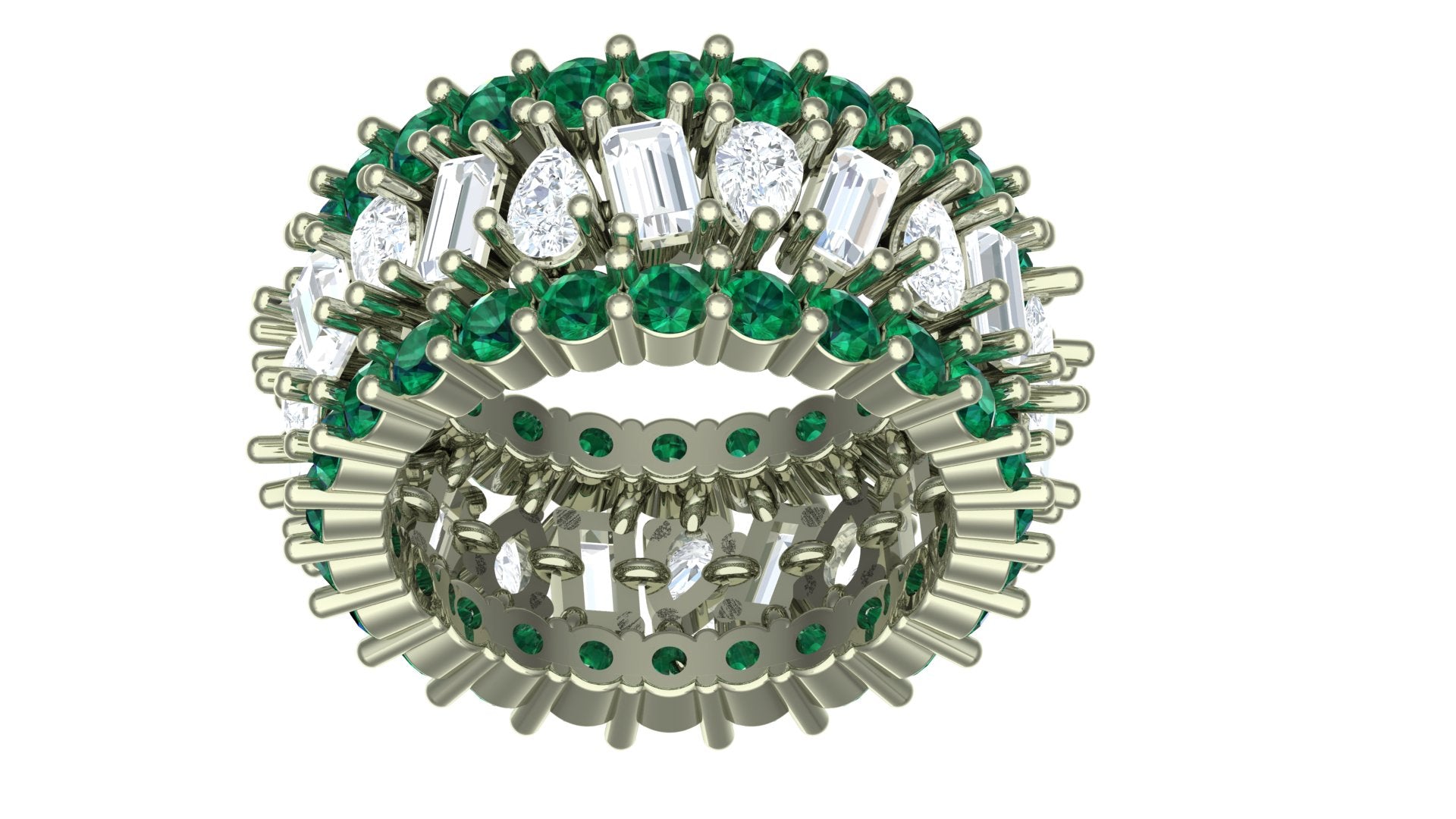 THE HEIRLOOM GREEN SOLITAIRE RING