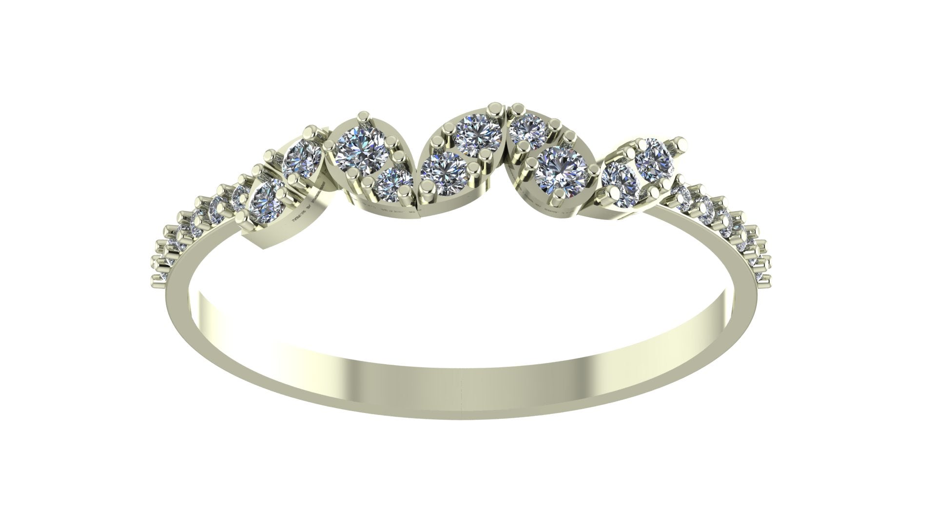 THE GLOW BAND DIAMOND RING