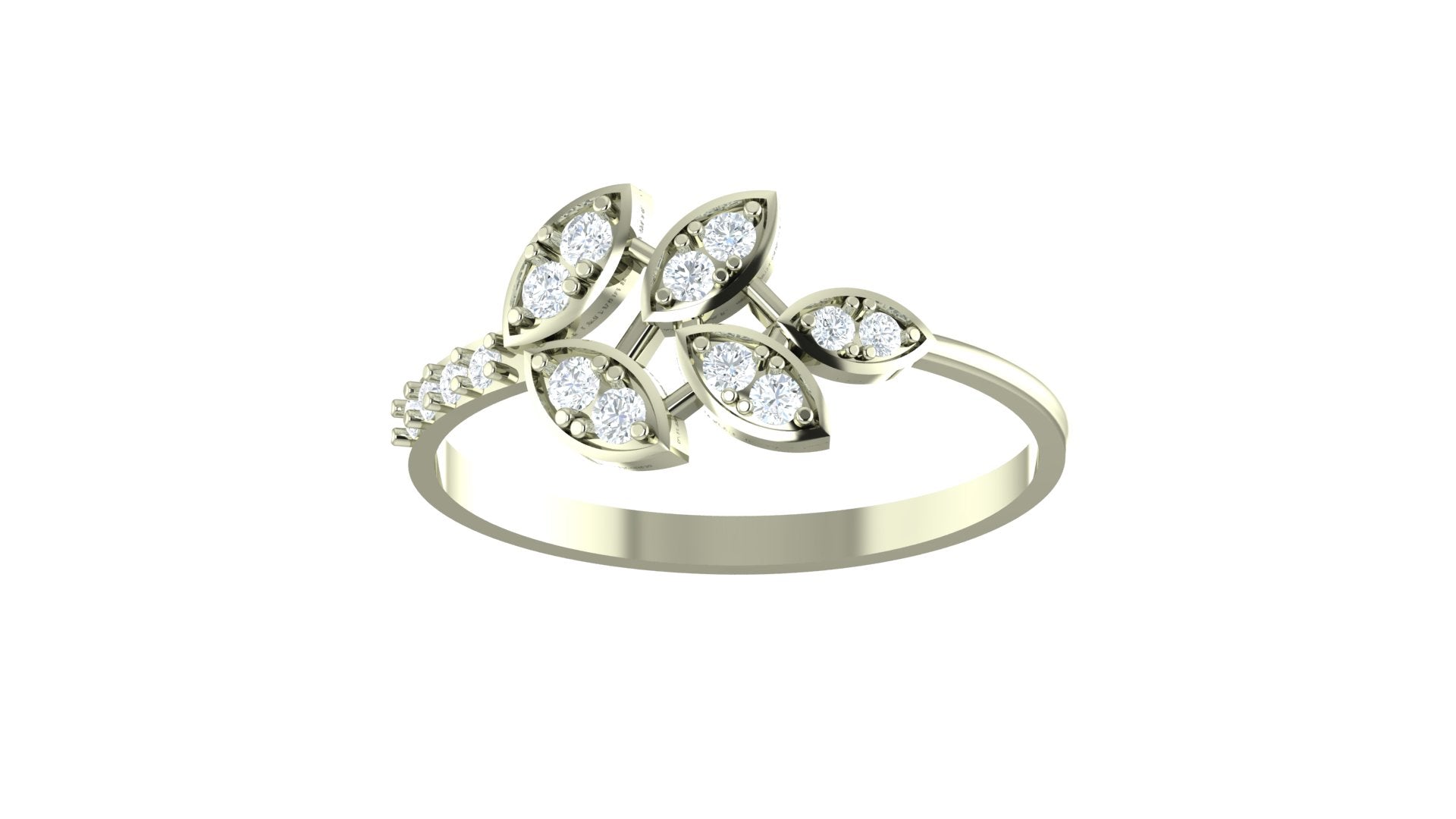 THE PETAL SHINE DIAMOND RING