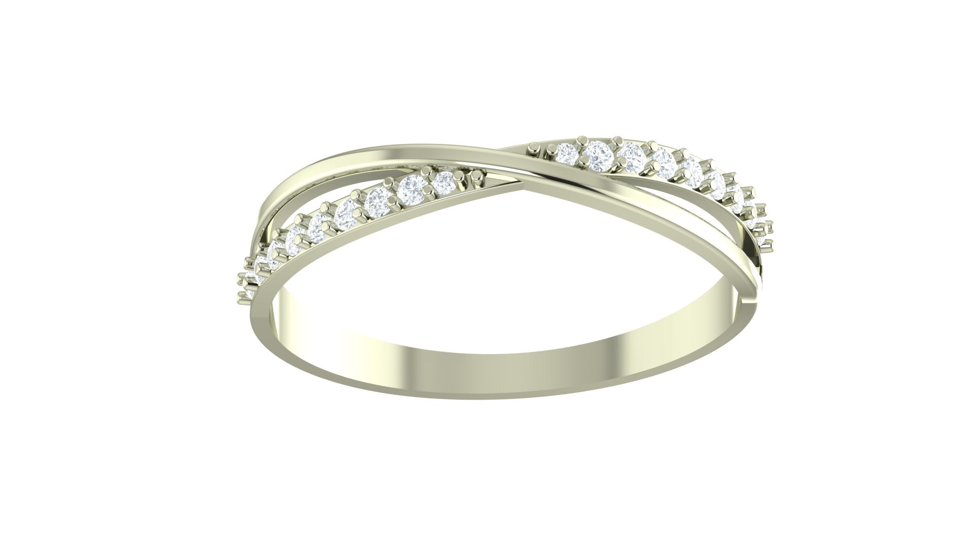 THE LINE OF FOREVER DIAMOND RING