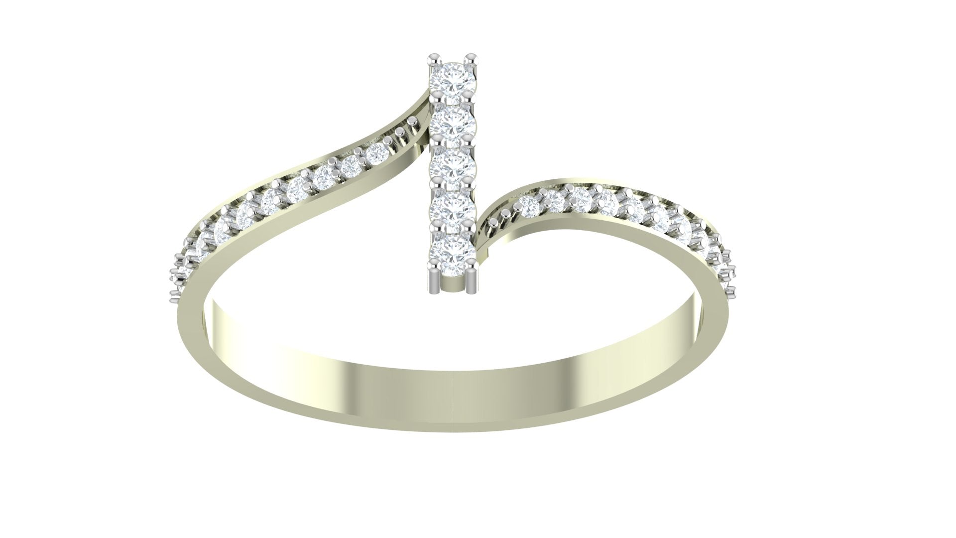 THE ECLIPSE GLOW  DIAMOND RING