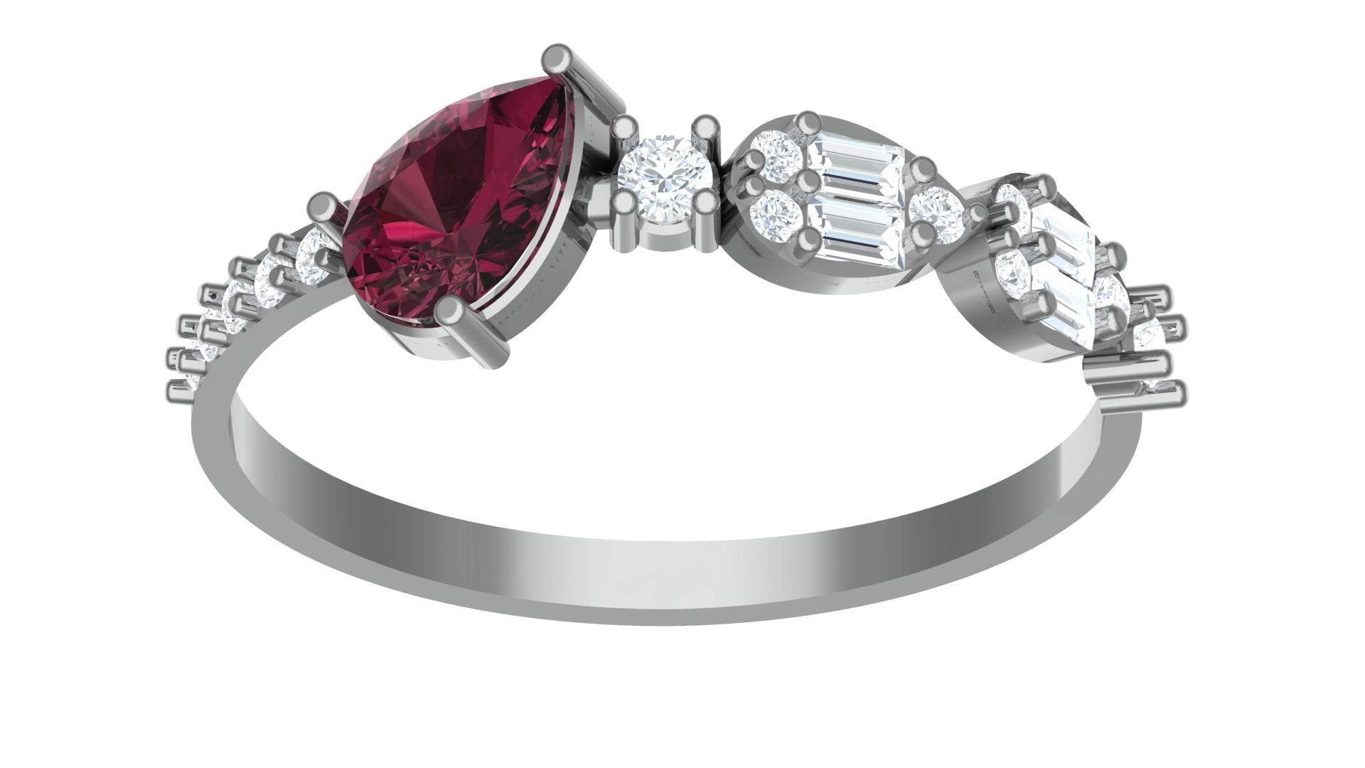 THE BOLD ROUGE DIAMOND RING
