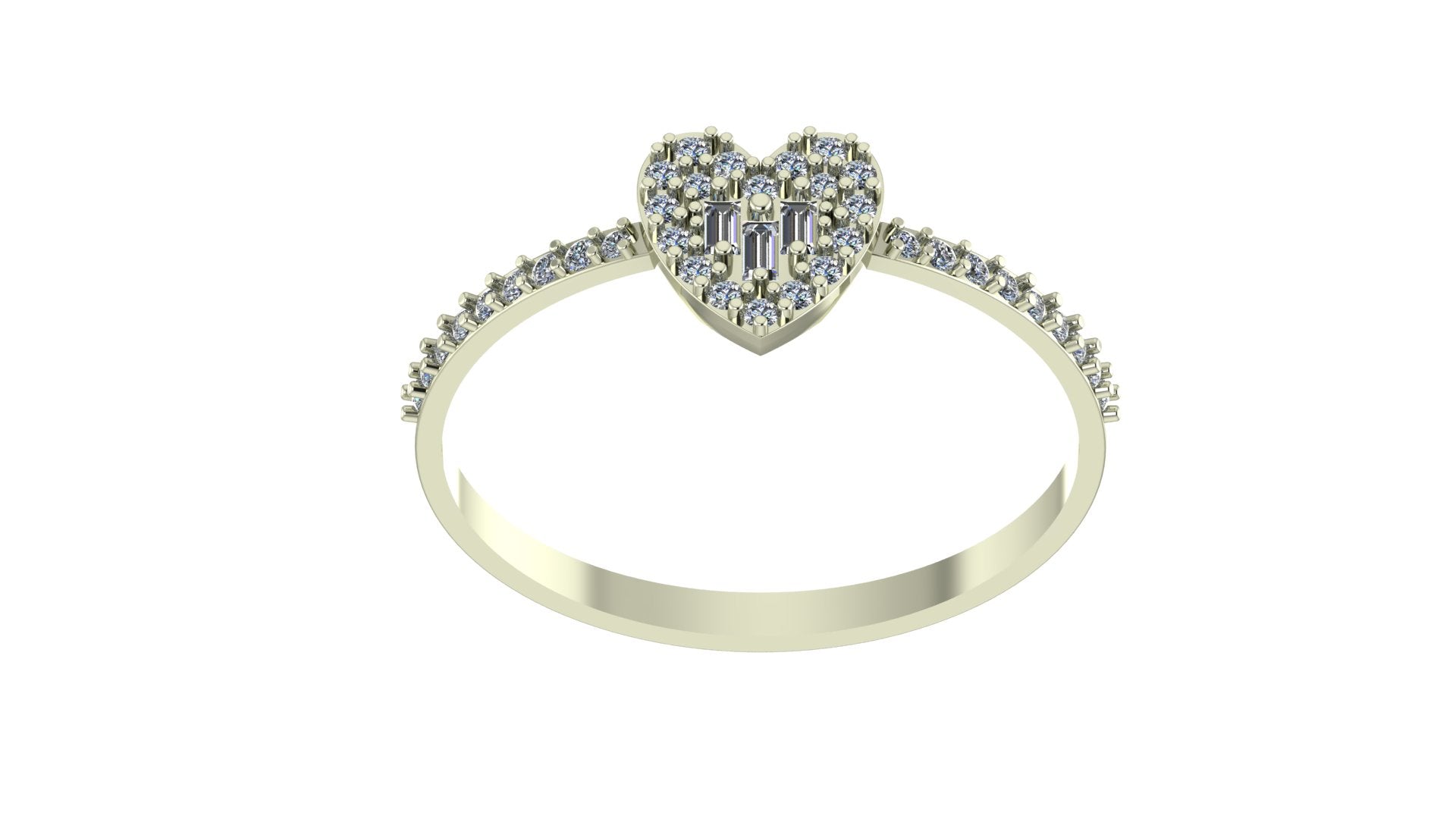 THE LOVERS KNOT DIAMOND RING
