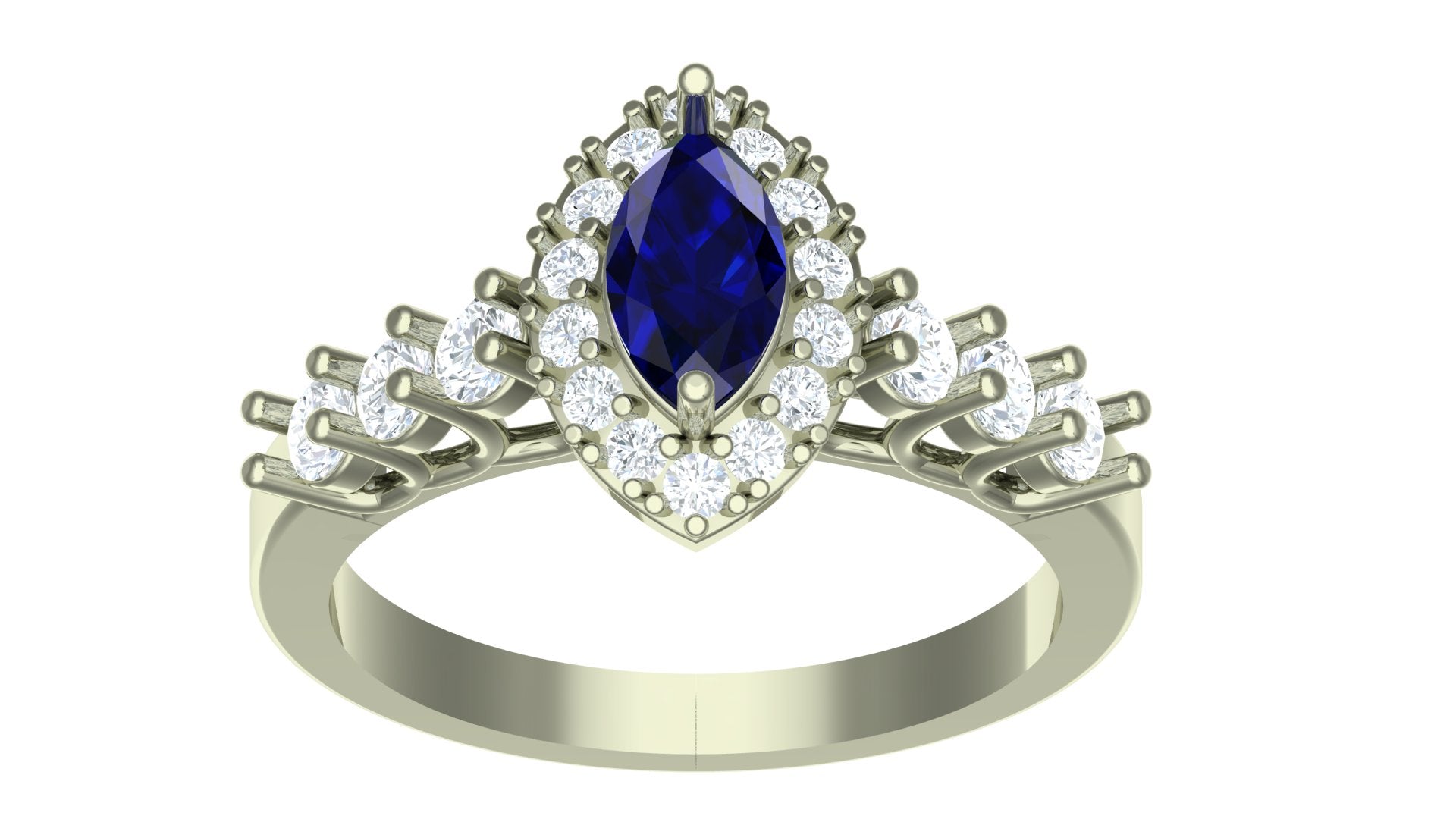 THE ONE IN BLUE RING