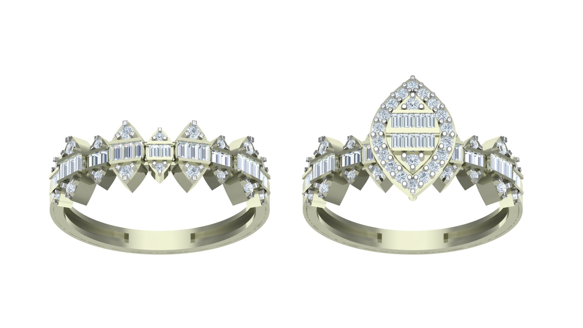 THE HARING ENGAGEMENT RING