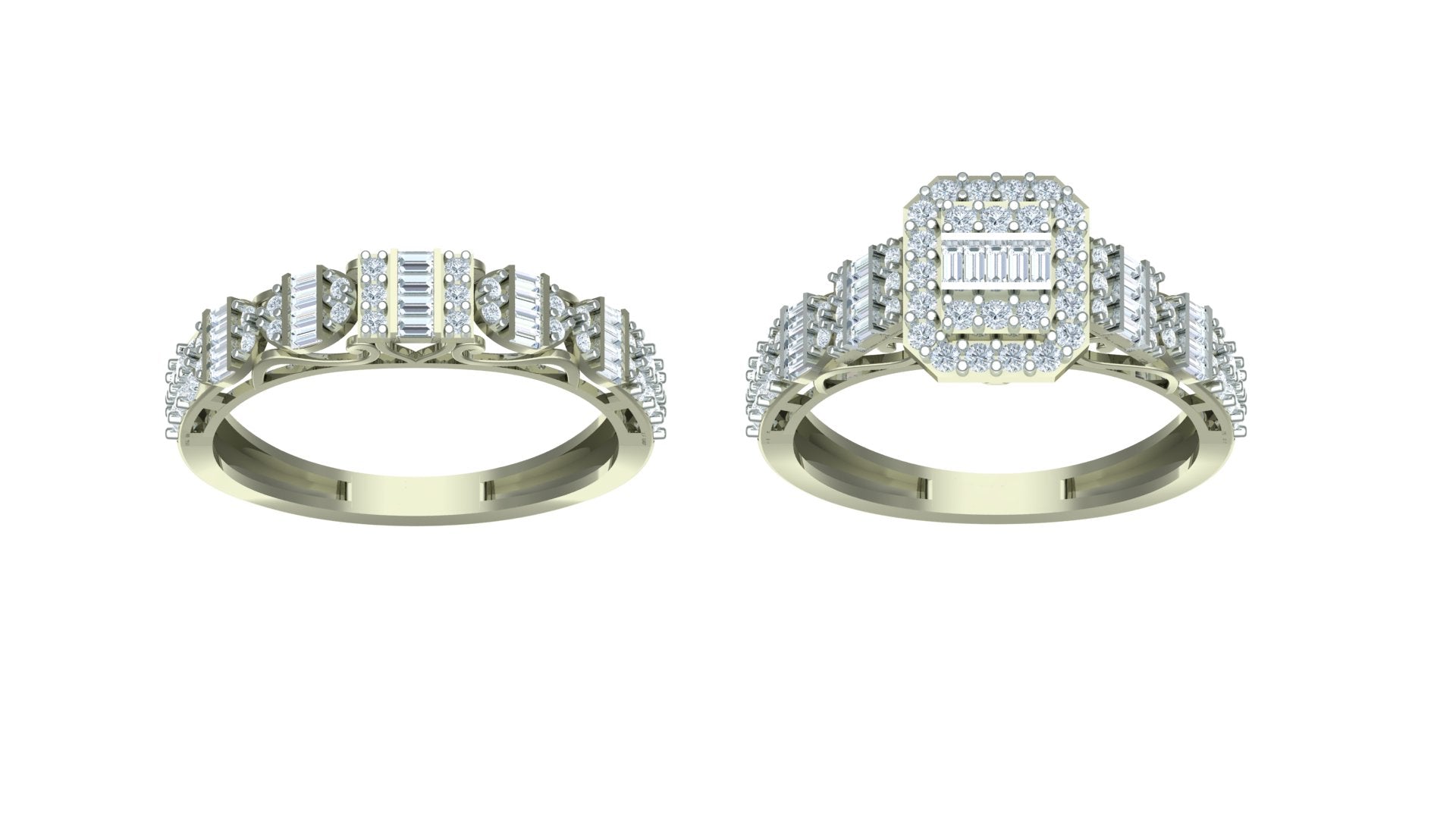 THE TWIN FLAME ENGAGEMENT RING