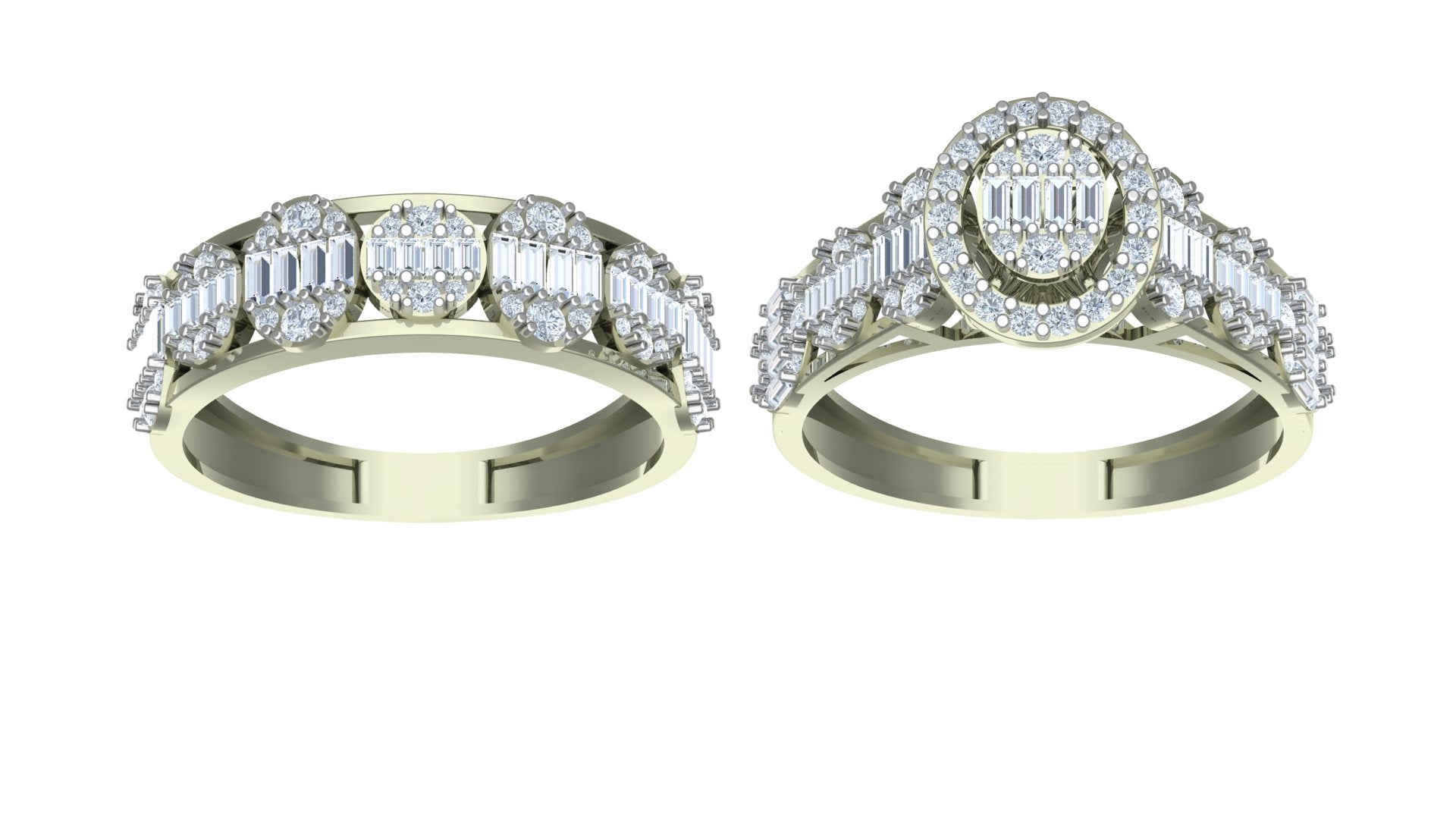 THE TWIN RADIANCE ENGAGEMENT RING