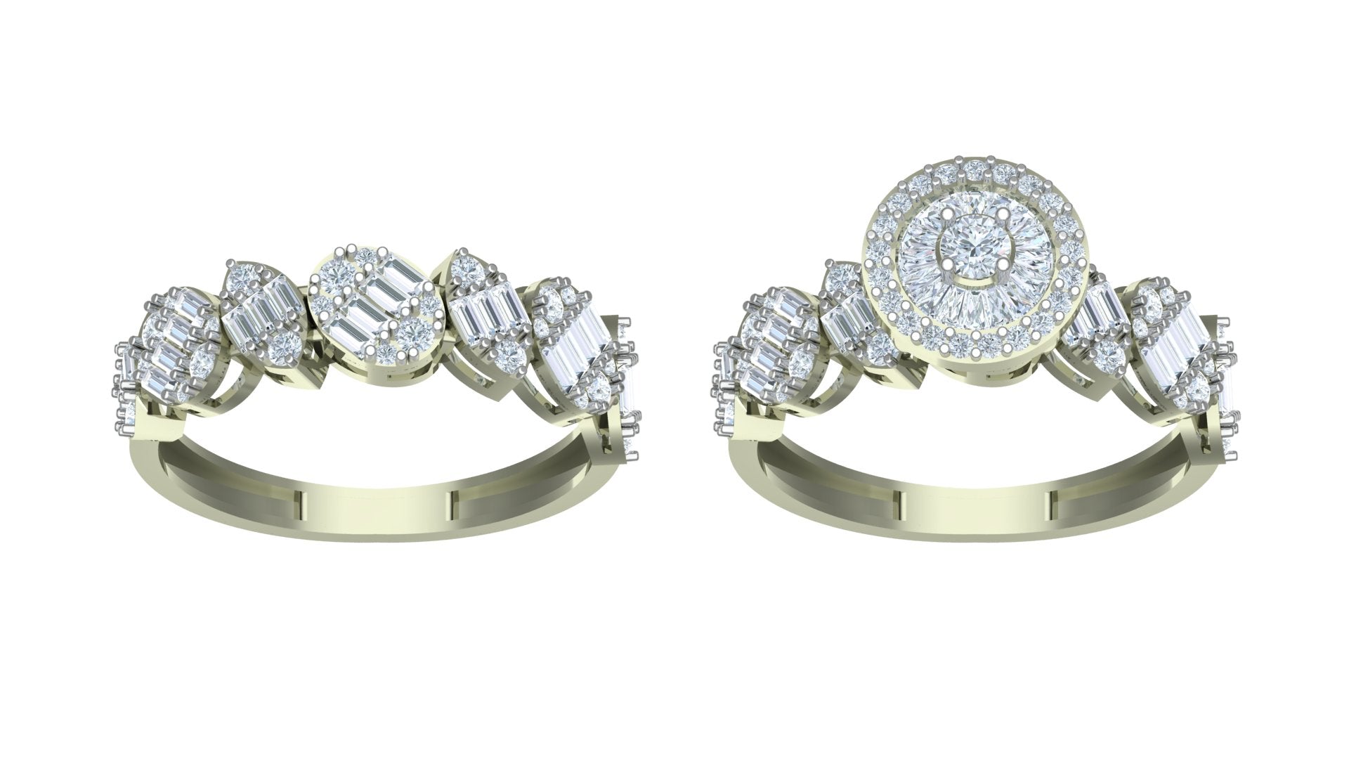 THE DEUX ENGAGEMENT RING