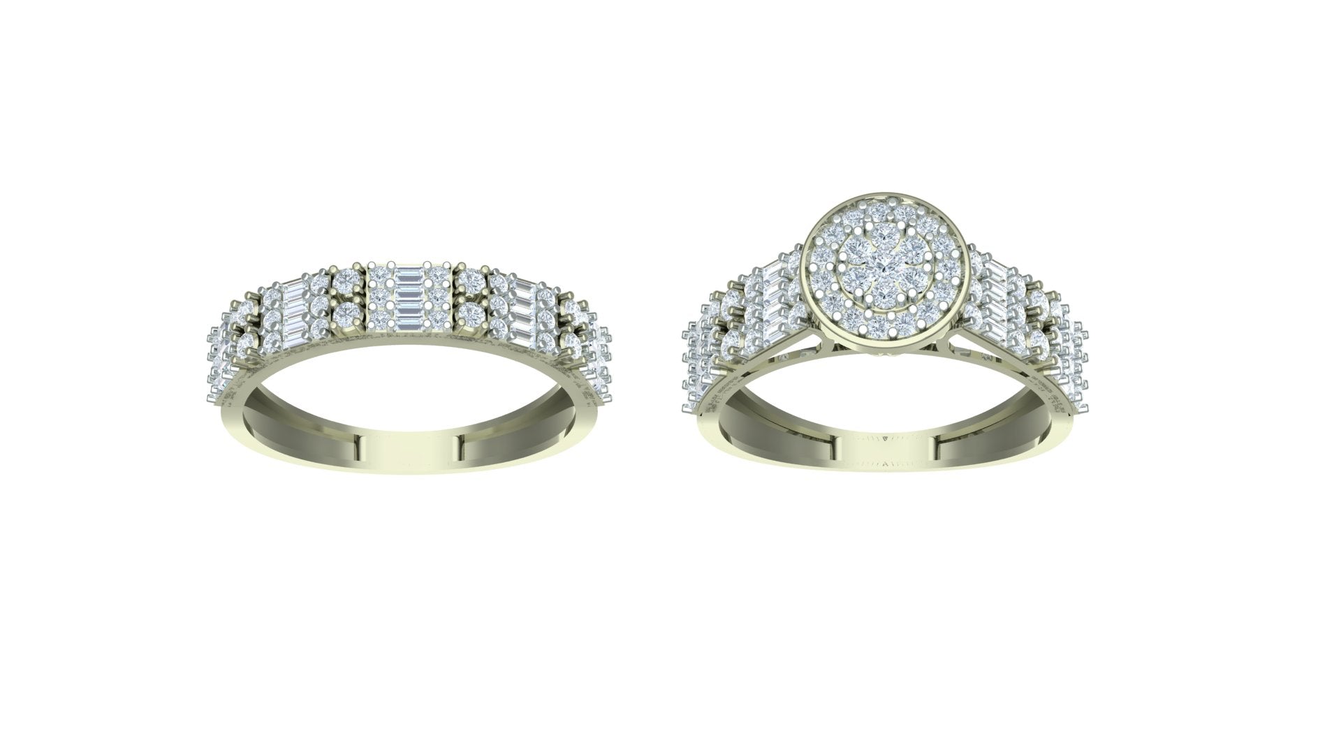 THE DUET ENGAGEMENT RING