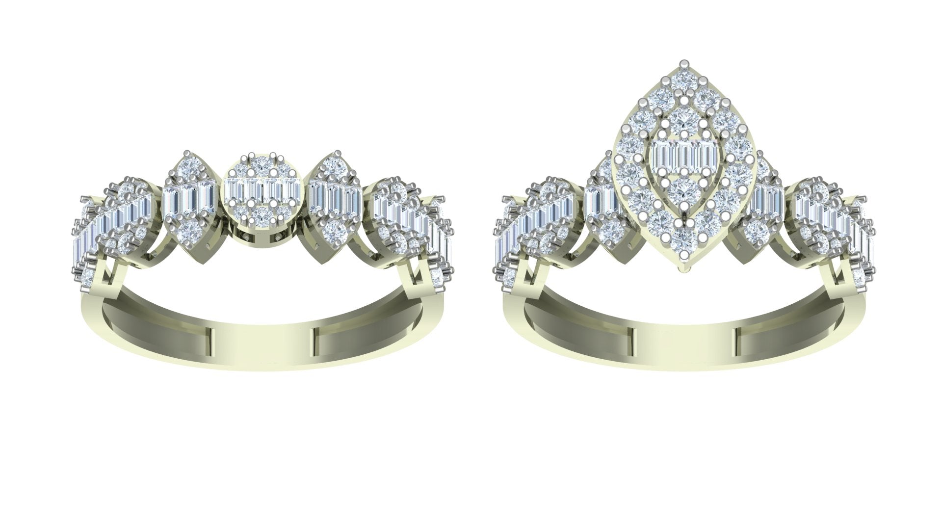 THE LUMI VO DUO ENGAGEMENT RING