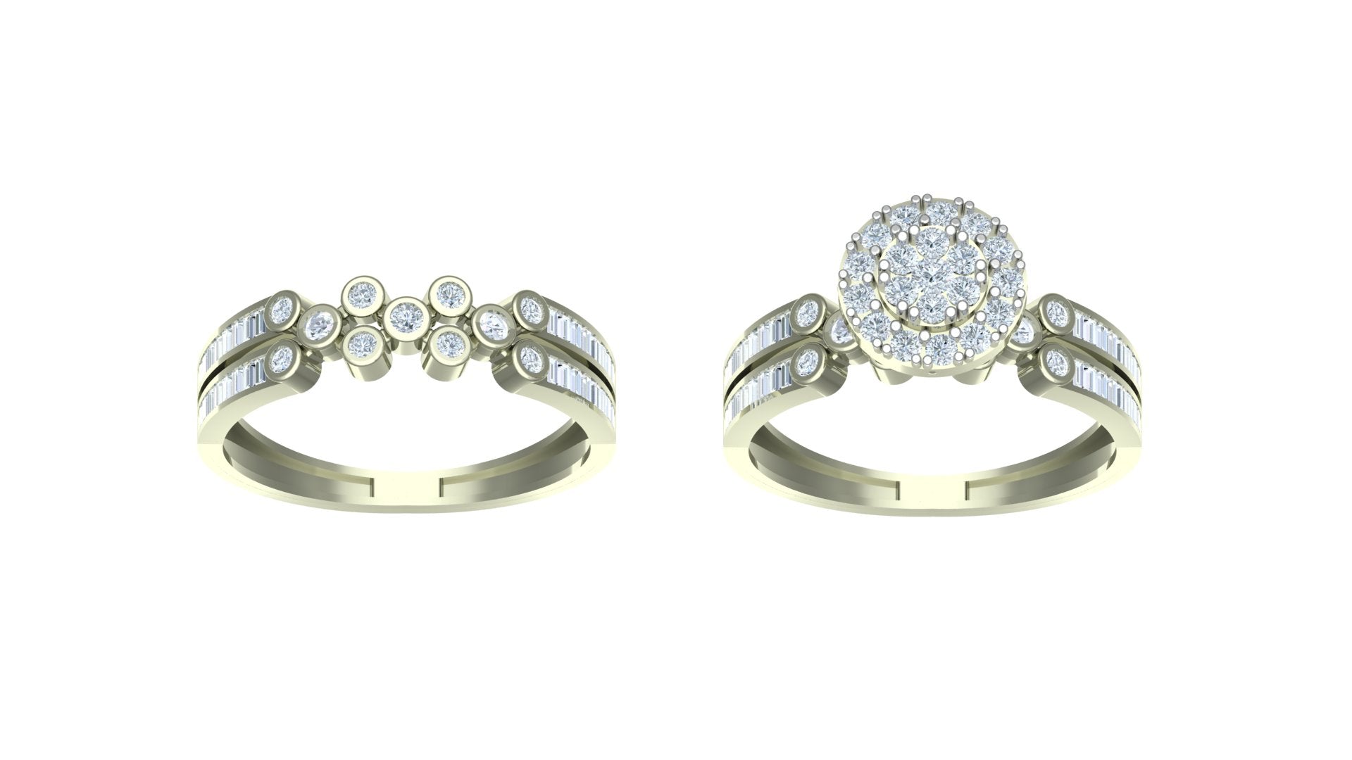 THE LOVARA DUO ENGAGEMENT RING