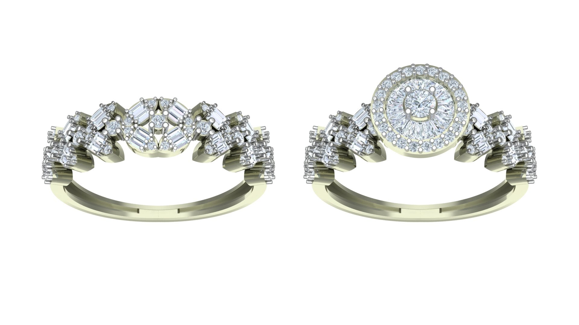 THE LOBELIA TWIN RING